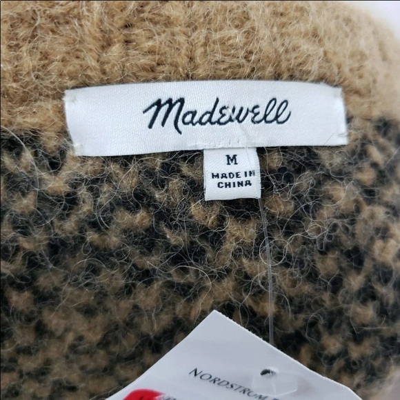 Madewell Crewneck Pullover Sweater In Leopard - Picture 5 of 5